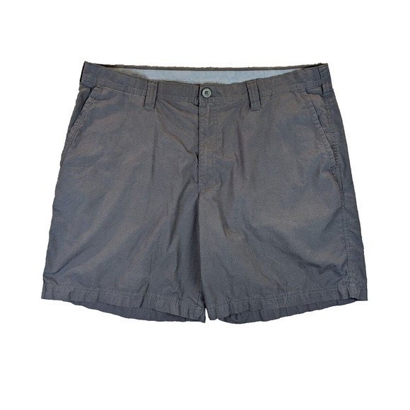 Columbia Chino Shorts 40x8 Men's Performance Outdoor 100% Cotton Shell Navy - Picture 1 of 9